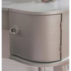 Paloma Vanity Set Silver - Linon -Home Style Deals Store GUEST 6a6ad0f3 6470 4348 b520 9a9ef02f9190