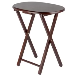 5pc Nathan Snack Table Set In Cappuccino Brown - Winsome -Home Style Deals Store GUEST 6af57bbb 0ee8 4196 a524 19a5dcb6cca1