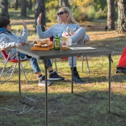 Costway Folding Camping Table Portable HDPE Outdoor Picnic Dining Table W/ Handle WhiteGrey -Home Style Deals Store GUEST 6b197761 9c3b 4e7c 96c8 60efc862f3fa