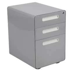 Flash Furniture Ergonomic 3-Drawer Mobile Locking Filing Cabinet With Anti-Tilt Mechanism And Hanging Drawer For Legal & Letter Files -Home Style Deals Store GUEST 6bb4d25e e17b 4c75 896a 84841cee7c73