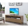 Newport Marbella TV Stand For TVs Up To 60" With Cabinets And Shelves - Breighton Home