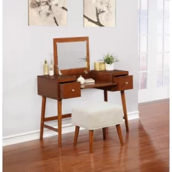 Viola Vanity Set Brown - Linon -Home Style Deals Store GUEST 6bf7d989 fd74 4772 b822 8a569a308472