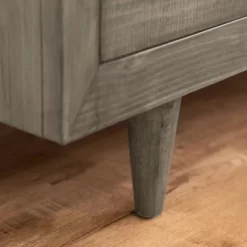 6pc Aurora Mid-Century Gray Bedroom Set With Upholstered Bed - Abbyson Living -Home Style Deals Store GUEST 6c675320 e665 458f 8689 4e3a7fb0b9a4