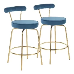 Set Of 2 Rhonda Glam Counter Height Barstools - LumiSource -Home Style Deals Store GUEST 7194aa62 4630 4d16 b4dc d83b7e9dfdbd