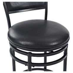 Rachel Swivel Barstool Black With Cushion - Crosley 12 Rachel Swivel Barstool Black With Cushion - Crosley -Home Style Deals Store GUEST 71b23530 3f92 4d61 b222 f3857176d3dd