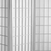 6 Ft. Tall Window Pane Shoji Screen - White (6 Panels)