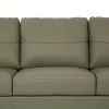 83" Helena Sofa Moss Green Leather - Acme Furniture