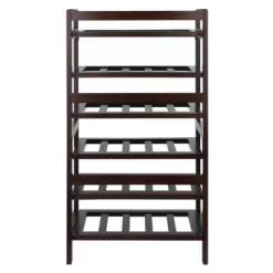 Silvi 30 Bottles Wine Rack Wood/Toasted Walnut - Winsome -Home Style Deals Store GUEST 73e222d2 ae1d 42c4 aab1 10f26eef8754