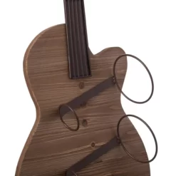 VintiquewiseBlack Metal Guitar Shaped Wine Rack Holder For Living Room, Dining, Or Entryway -Home Style Deals Store GUEST 75748b97 bb95 4975 b7f9 d7dd47990156