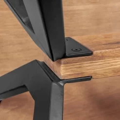 Coco Dining Table Rustic Oak/Brown - Armen Living -Home Style Deals Store GUEST 75b8d7c1 37c6 498f bdea 504c43ba31e8