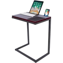 Sofa + Sam Table TV Tray With Tablet And Phone Slots - Espresso -Home Style Deals Store GUEST 792fe598 6a49 4194 ad32 7de4c6215f5b