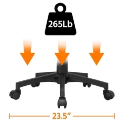 Yaheetech Adjustable Office Chair Midback Computer Chair With Lumbar Support -Home Style Deals Store GUEST 7a37cfe1 43e7 4e0d b3b3 317a9d0e154c