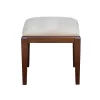 Solid Wood Vanity Bench Brown - International Concepts