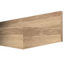 24" X 5" Decorative Shelf Wall Mounted With Front Edge White Oak - Inplace -Home Style Deals Store GUEST 7c0c5d7d 6fb3 4b38 be5f e516e846d586