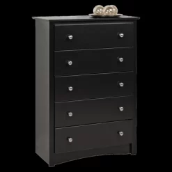 5 Drawer Dresser Black - Prepac -Home Style Deals Store GUEST 7d12680b df74 409c b3ff 63348a80eae3