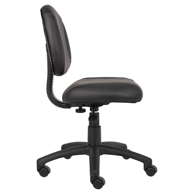 Posture Chair Black - Boss Office Products 1 Posture Chair Black - Boss Office Products