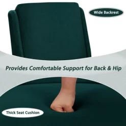 Costway Velvet Accent Chair Single Sofa Chair Leisure Chair With Wood Frame -Home Style Deals Store GUEST 7f01e63d f8f4 483f 858e 26218b48d273