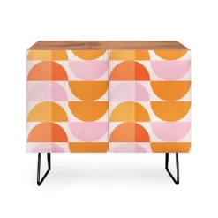 ThirtyOne Illustrations Tangerine Credenza - Deny Designs -Home Style Deals Store GUEST 8059d03c 5eda 44ac ad3f a77f988d95f3