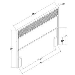 Wood & Cane Transitional Headboard - Hearth & Hand™ With Magnolia -Home Style Deals Store GUEST 80627b94 92e4 48a9 a766 37f507ba73be