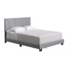 Boyd Sleep Brussels Faux Leather Platform Bed Frame And Headboard