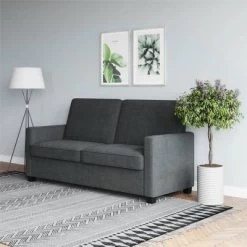 Queen Cassidy Sofa Sleeper Gray Velvet - Room & Joy -Home Style Deals Store GUEST 8246b8eb dc2f 4b58 b22d 2b85990edfcc