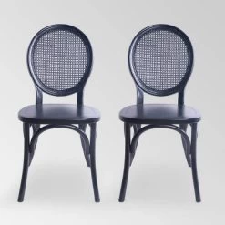 Set Of 2 Chrystie Rattan Dining Chair - Christopher Knight Home -Home Style Deals Store GUEST 83948992 89a0 48cc b806 5301e268fd95