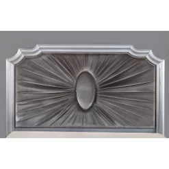 3pc Queen Bentlee Bedroom Set With 2 Nightstands Silver/Warm Gray - HOMES: Inside + Out -Home Style Deals Store GUEST 854d70b4 ecad 4175 ad50 6d3cf68f8a17