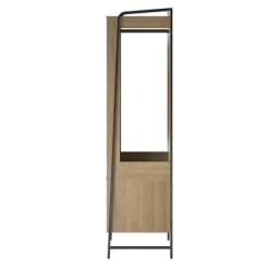 Bushwick Wardrobe Natural - Novogratz -Home Style Deals Store GUEST 857a3ce2 47ff 4430 8a93 84be4bf1e323