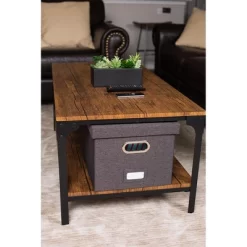 Internet's Best Collapsible File Box Storage Organizer With Lid - 1 Pack - Charcoal -Home Style Deals Store GUEST 864af255 7c1d 4af7 838c 8fad8d3d879e