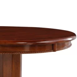 Round Pedestal Bar Height Table Wood/Cherry - Boraam -Home Style Deals Store GUEST 86c62e11 1211 44dd ba80 19d0622174de