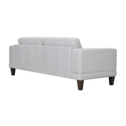 Wynne Genuine Leather Sofa Dove Gray - Armen Living -Home Style Deals Store GUEST 86f96dde d1a1 4019 a62f 3336dd8e95ae