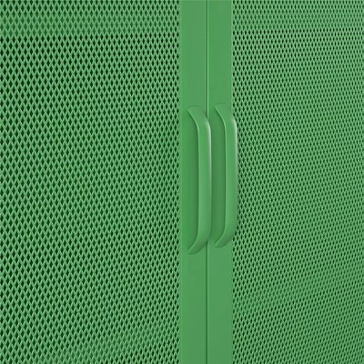 Channing 2 Door Accent Cabinet Mesh Metal Locker - Novogratz 9 Channing 2 Door Accent Cabinet Mesh Metal Locker - Novogratz - Image 9