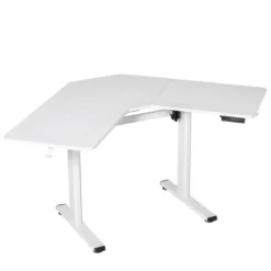 Vinsetto 65.75" Adjustable Height Standing Desk, V-Shaped Computer Desk Workstation For Home, Office -Home Style Deals Store GUEST 881862ae 9a93 40e6 afc6 5a1a18fa3c40