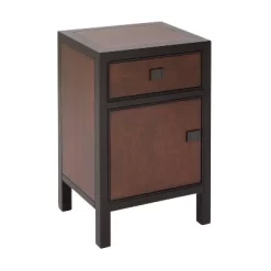 Contemporary Small Wood Cabinet Dark Brown - Olivia & May -Home Style Deals Store GUEST 894935f1 f295 4a14 b21c 6baa9abeeef3