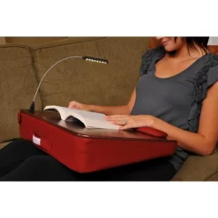 Sofia + Sam Memory Foam Lap Desk With USB Light - Burgundy -Home Style Deals Store GUEST 89dfdb5e c2de 4187 bff5 91539ab93ab0