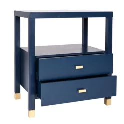 Hooper Accent Side Table Navy Blue - East At Main -Home Style Deals Store GUEST 8a3cd202 0039 4078 86a3 53581dc79012