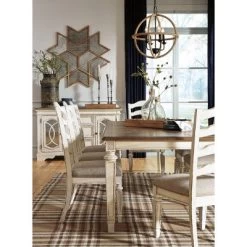 Realyn Rectangular Extendable Dining Table Chipped White - Signature Design By Ashley -Home Style Deals Store GUEST 8a947887 e089 461d 9f91 a6d6a02ea83d