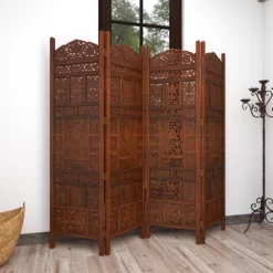 Traditional Wood Room Divider Screen Red - Olivia & May -Home Style Deals Store GUEST 8b05ff53 e240 4802 a136 f56b627db096