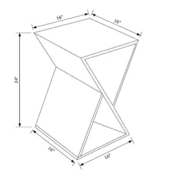 Tillian Triangle Side Table - Powell Company -Home Style Deals Store GUEST 8bdfbc4b 8d28 456c b675 0a89667d798e