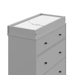 Storkcraft Beckett 3 Drawer Dresser With Changing Topper - Pebble Gray -Home Style Deals Store GUEST 8c35646e 004c 46c8 89d2 be94c50fa93e