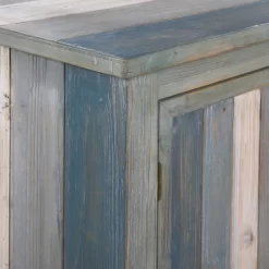 36" Distressed 3 Drawer 2 Door Cabinet Blue/Gray - StyleCraft -Home Style Deals Store GUEST 8d0c7a1d 24c1 4034 b373 2d86ea6d0aaf