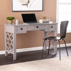Sylmaer Writing Desk With Storage Gray - Aiden Lane -Home Style Deals Store GUEST 8d3f7ed4 0436 47ef a171 113bc99ac239