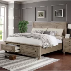 2pc Queen Earl Bedroom Set With Nightstand Gray - HOMES: Inside + Out -Home Style Deals Store GUEST 8e383537 527e 41f2 b164 3961cfbaf09a