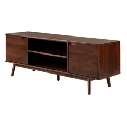 Solid Wood Mid-Century Modern TV Stand For TVs Up To 80" - Saracina Home -Home Style Deals Store GUEST 8e79d6b8 8dd2 4a61 a818 5cca332ec6d2