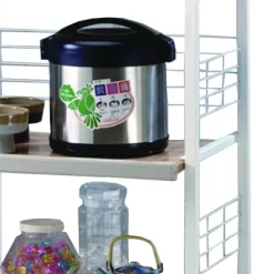 Commodious Kitchen Shelf On Casters White - Benzara 5 Commodious Kitchen Shelf On Casters White - Benzara -Home Style Deals Store GUEST 9056fbbb 876d 4a7f 84ae b75dbef5a1e9