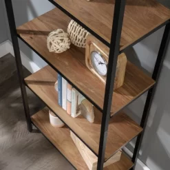 57" North Avenue 4 Shelf Vertical Bookcase - Sauder -Home Style Deals Store GUEST 9106bac5 4669 4b98 a763 9825e2aaab70