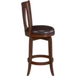 25.5" Savana Swivel Counter Height Barstool Cherry/Black - Hillsdale Furniture -Home Style Deals Store GUEST 9196669d d632 4acf a2c6 1e1465f2a4fc