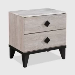 Micah 2 Drawer Nightstand - Adore Decor -Home Style Deals Store GUEST 9223cdc0 46cb 4b13 ac71 5531fb8ce4ef