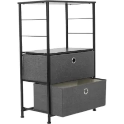 Sorbus Drawer Nightstand Shelf For Bedroom Home And Office Black -Home Style Deals Store GUEST 922ece54 0a9e 4579 bb04 bcd05c64495d