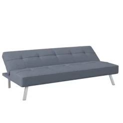 Colette Convertible Futon Sofa Bed Light Gray - Serta -Home Style Deals Store GUEST 9467fdd2 3734 4459 bc14 2ead2419ecc8